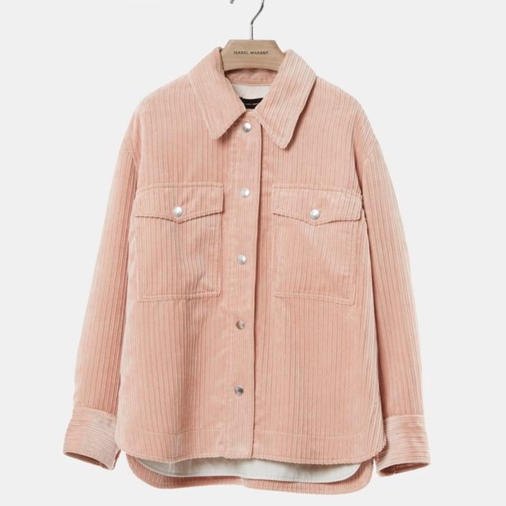 ISABEL MARANT Marvey Oversized Corduroy Jacket